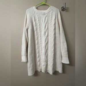 J.Jill chenille cream/ivory sweater.  Size 2x.